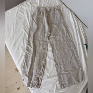 H&M Light Beige Women's Trousers